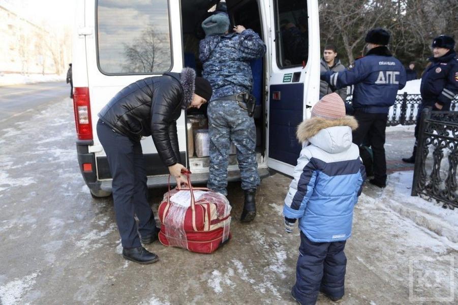 После полугодовой командировки на Кавказе полицейские вернулись в Нижнекамск