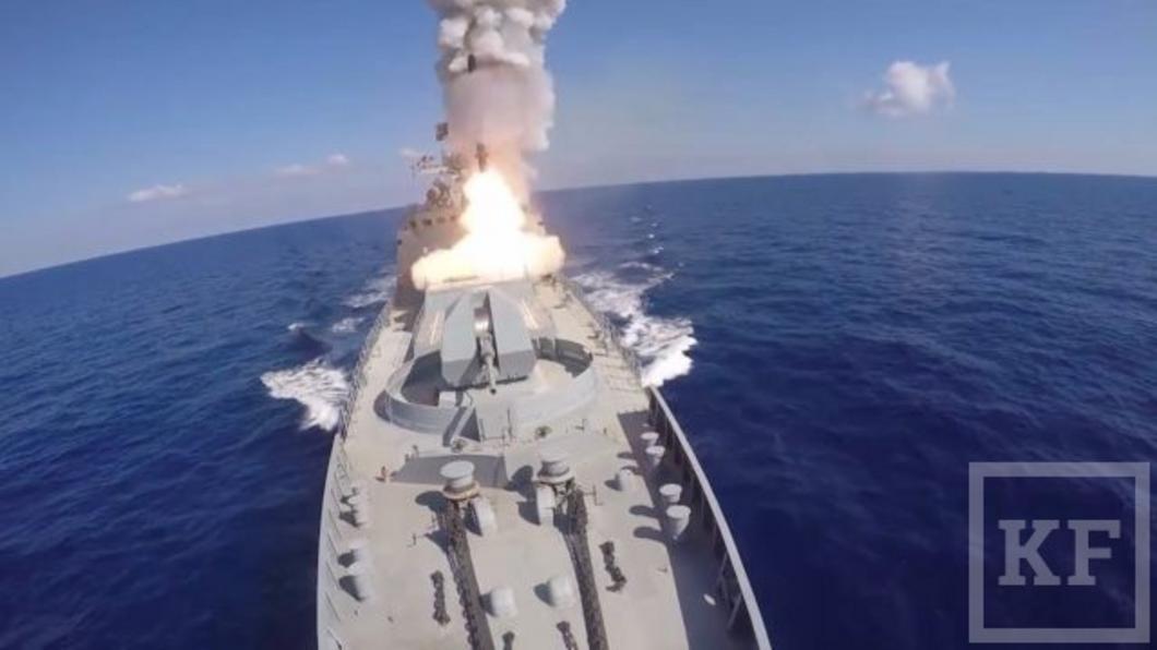 Минобороны России опубликовало видео пусков ракет по объектам ИГ
