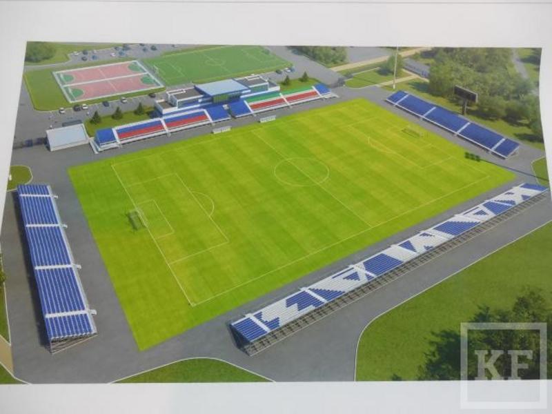 Стадион «Камаз» реконструируют к концу августа
