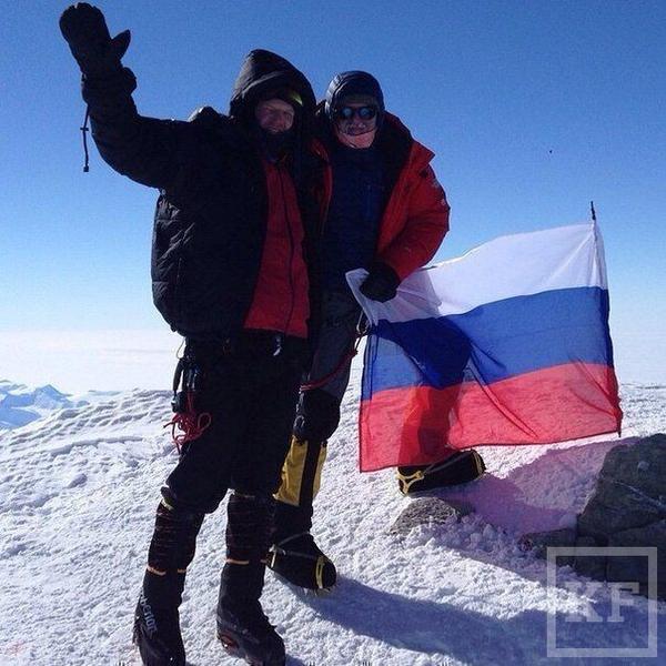В интернете появились первые снимки депутата Госдумы от Татарстана Сидякина в Антарктиде