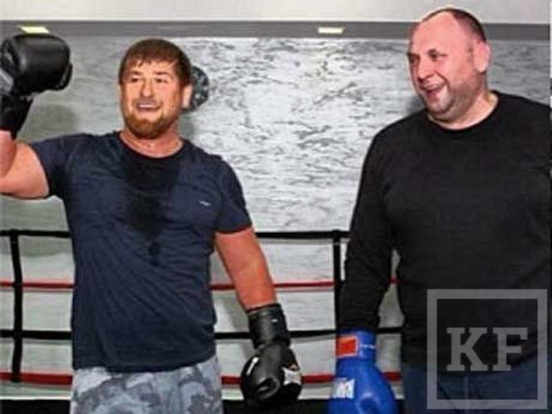 Рамзан Кадыров избил на ринге своего министра по физкультуре