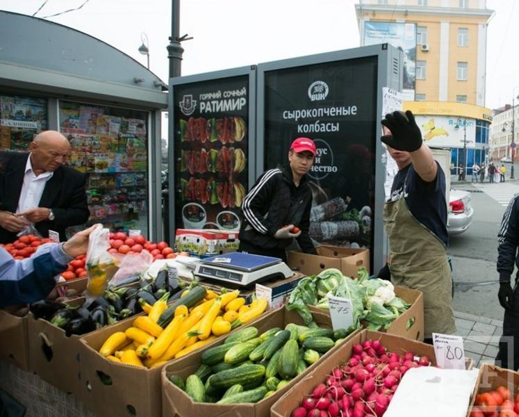 Уличные торговцы овощами начали сбивать цены в магазинах