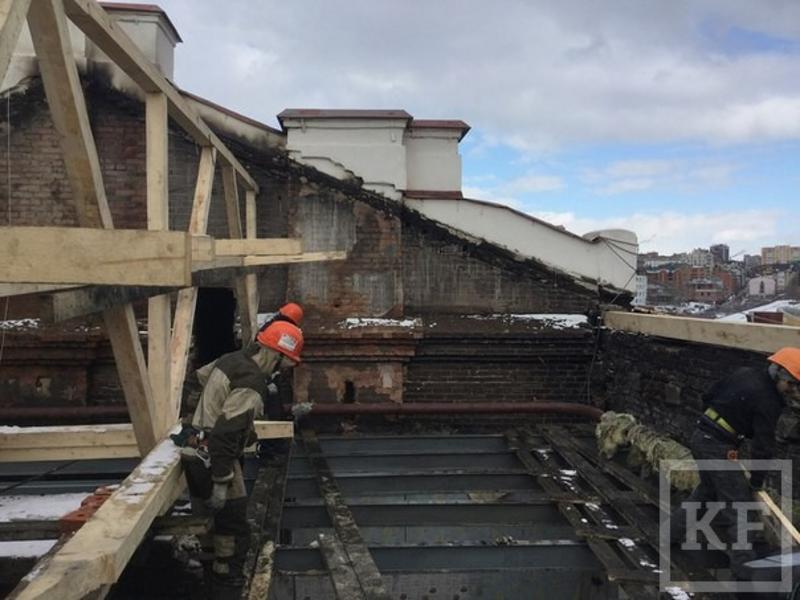 Власти Казани отчитались по восстановлению дома на Пушкина, 5, пострадавшего от пожара