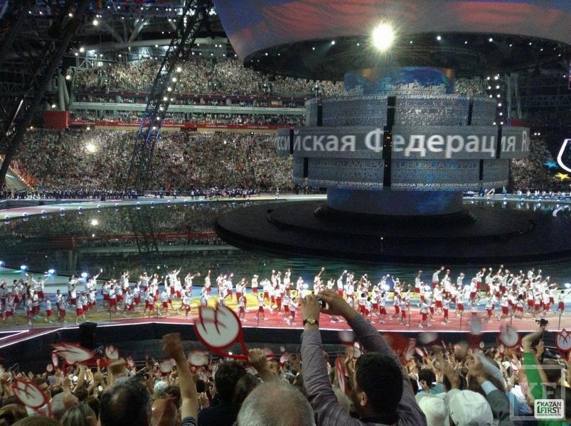 Открытие Универсиады: сборная России закрыла шествие спортсменов на 