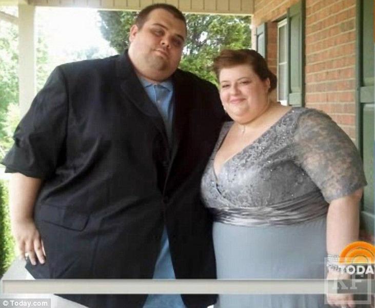 Семейная пара похудела на 240 килограмм