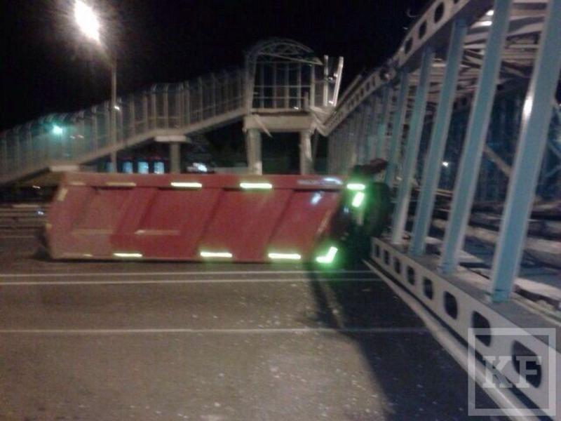 В районе Мамадыша обрушился пешеходный мост — пострадавших нет