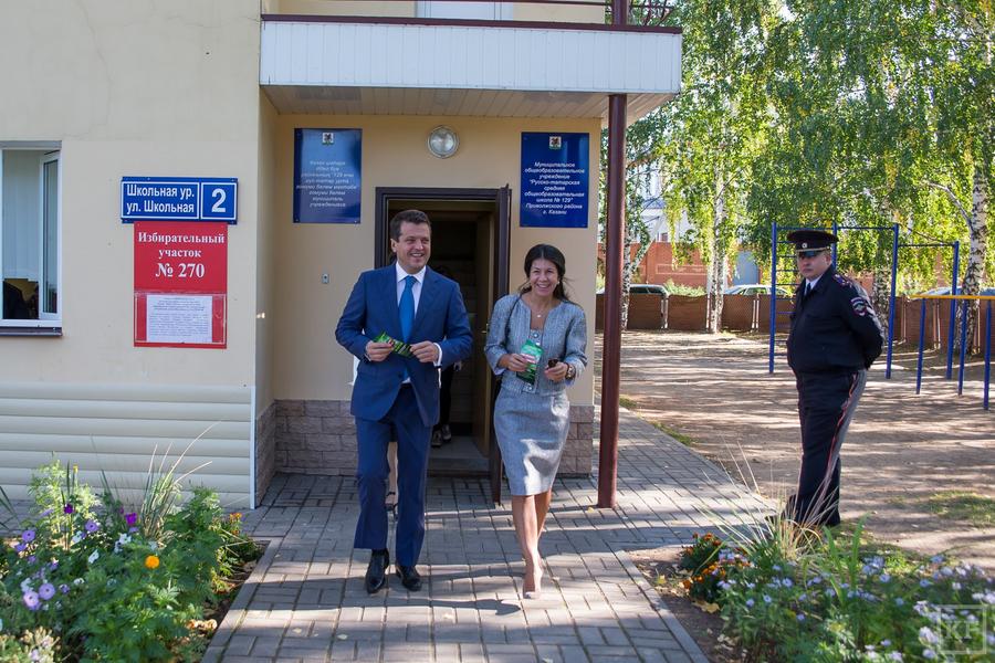 Ильсур Метшин проголосовал в поселке Петровский
