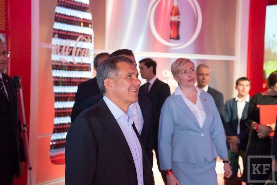 Рустам Минниханов посетил Coca-Cola парк в Казани