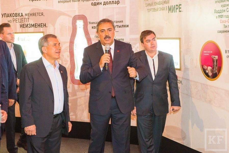 Рустам Минниханов посетил Coca-Cola парк в Казани