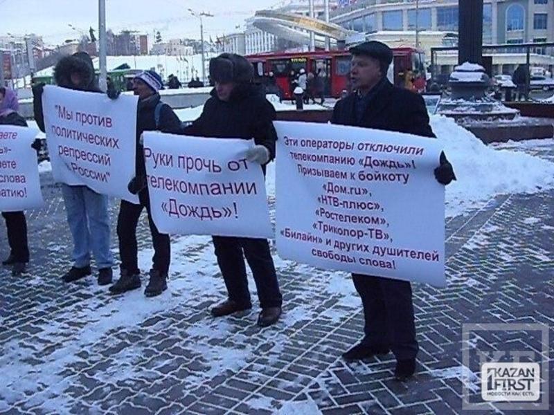 РПР-Парнас проводит пикет в центре Казани