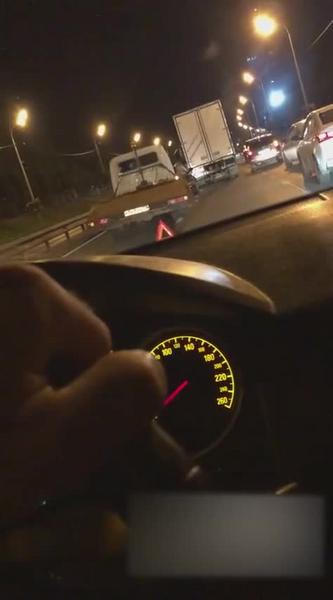 Видео: вечером на мосту «Миллениум» в Казани произошло массовое ДТП