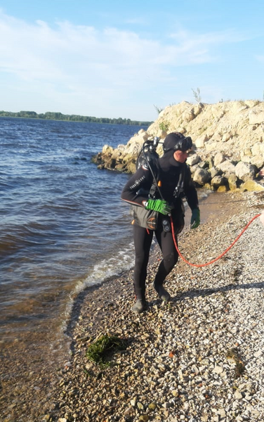 Под Казанью водолазы со дна Волги подняли тело 43-летнего мужчины