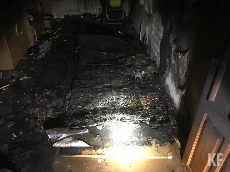 В Татарстане женщина спасла соседа и лежачую мать от ночного пожара