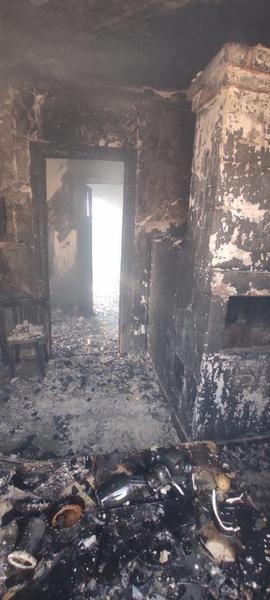 В пожаре погибла спящая жительница поселка Юдино в Казани