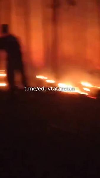 Лесной пожар в Марий Эл из-за ветра перекинулся на поселок: ограничено движение по дороге «Вятка»