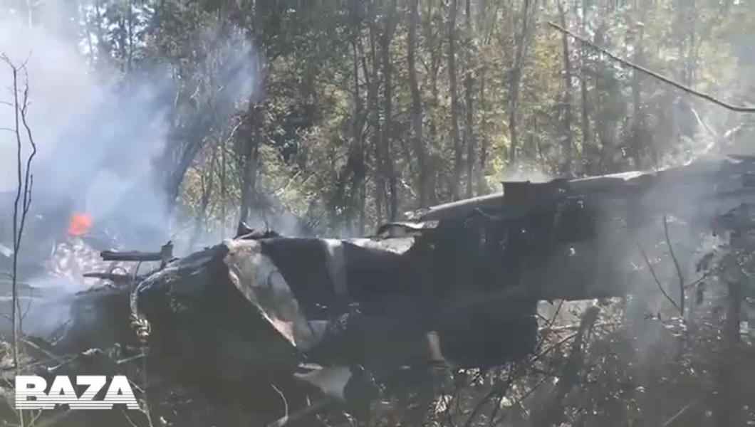 Появилось видео страшного крушения Ил-112В, после которого погибли трое опытных пилотов