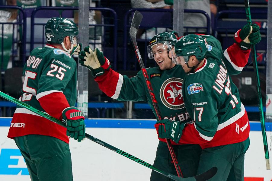 «Ак Барс» выиграл в «зелёном дерби» и разыграет со СКА «Taneco Кубок Чемпионов»