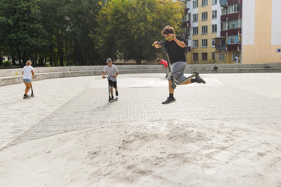 Строительство нового сквера в Нижнекамске подходит к завершению Строительство нового сквера в Нижнекамске подходит к завершению