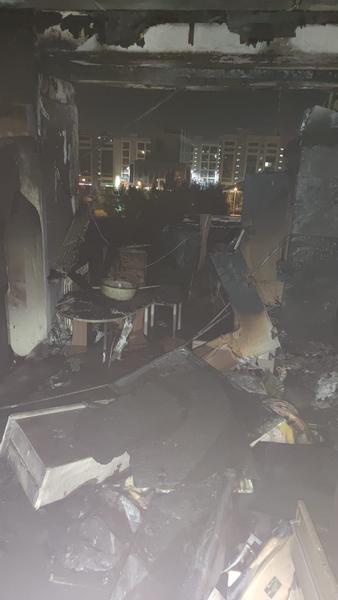 Казанец погиб в запертой квартире во время ночного пожара