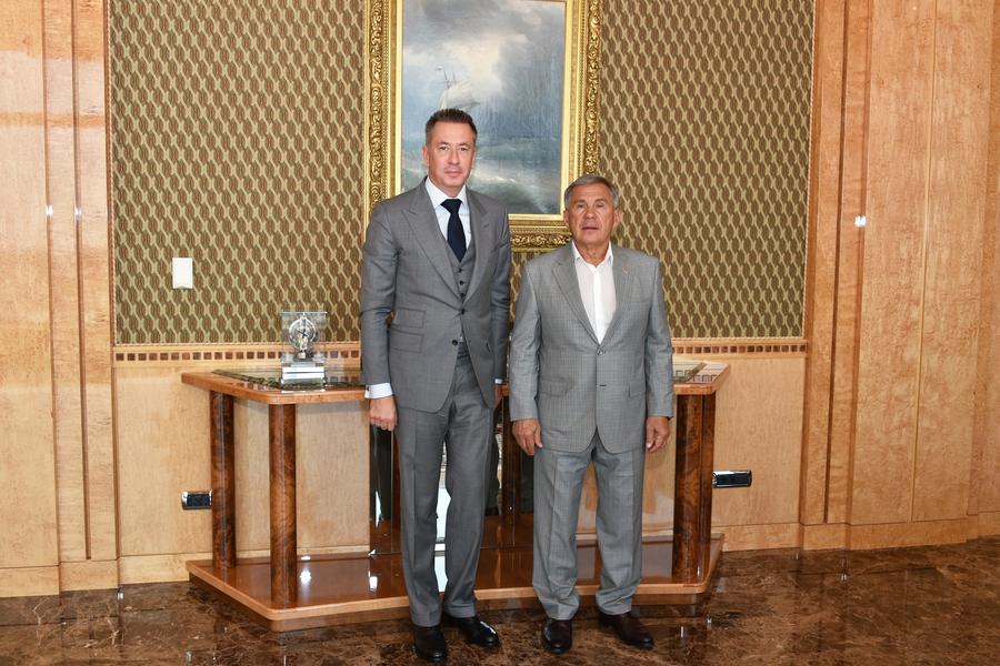 Минниханов обсудил с руководителем «СИБУР Холдинг»  сотрудничество в нефтегазохимической промышленности