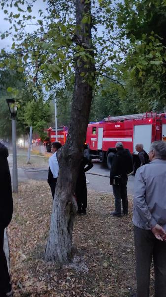 В Лениногорске произошел пожар в здании, отданном под выставку роботехники