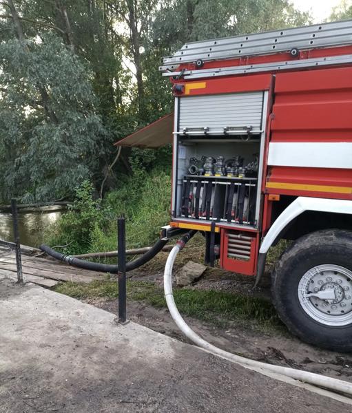 Аэромобильная группировка МЧС Татарстана работает в Мордовии на тушении пожаров