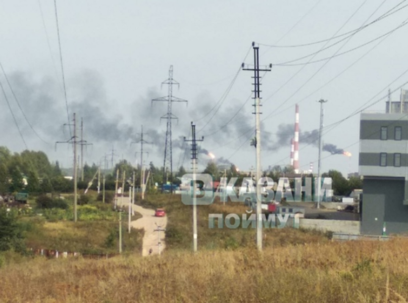 «Казаньоргсинтез» прокомментировал интенсивное горение факелов