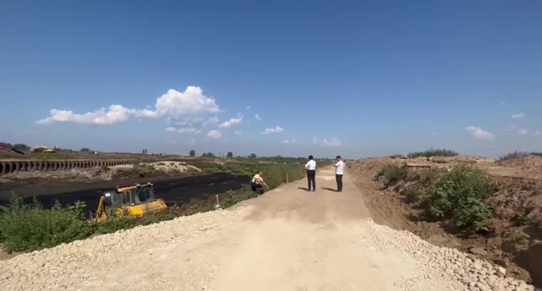 На иловых полях Казани идёт активная подготовка карт для размещения геотуб