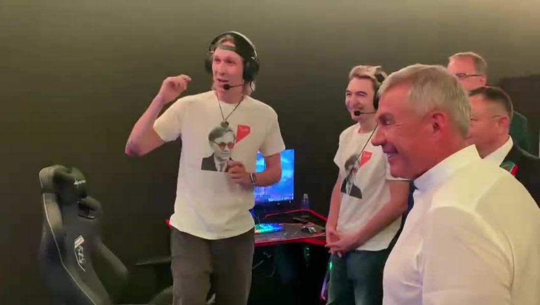 Минниханов посетил  IT-парк имени Башира Рамеева