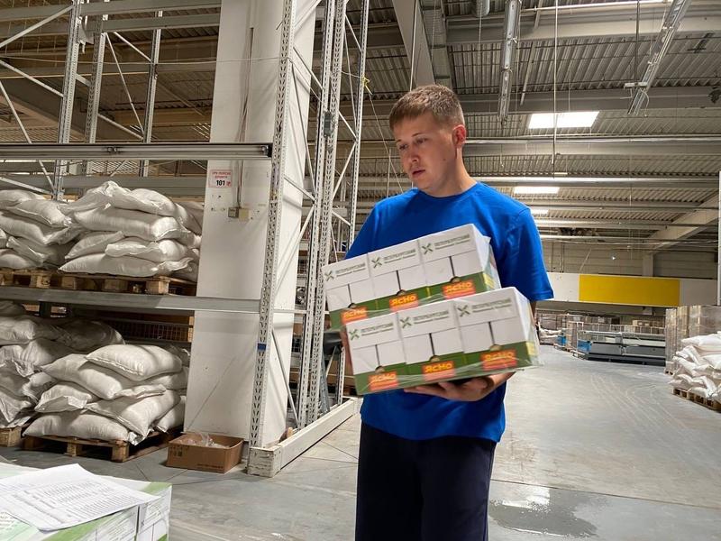 Глава «Молодой Гвардии» Татарстана продолжает работу в Мариуполе Глава «Молодой Гвардии» Татарстана продолжает работу в Мариуполе