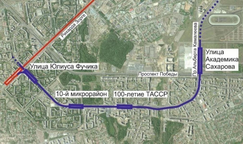 На строительство второй линии казанского метро направили ещё почти миллиард рублей