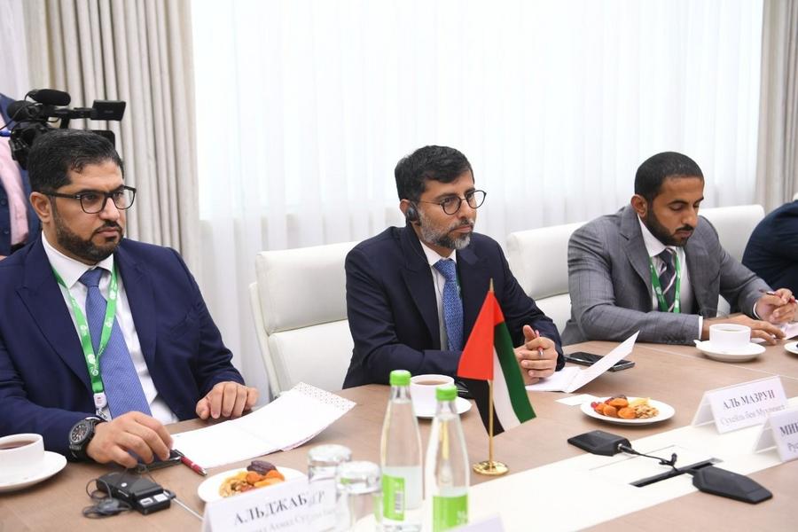 Минниханов: Мы наблюдаем рост российско-эмиратского товарооборота