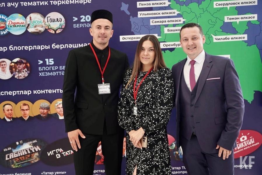 Проект «Татары мира» коммуникационного агентства «К9» представили на выставке Съезда ВКТ