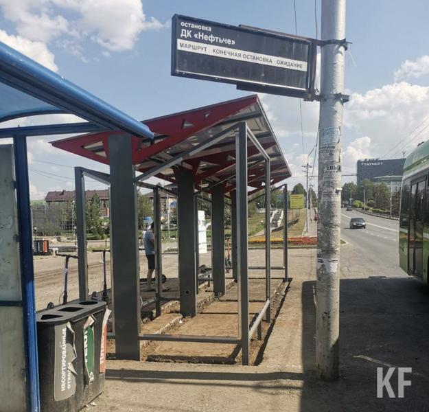 В Альметьевске установят 14 новых остановок в виде нефтяных качалок