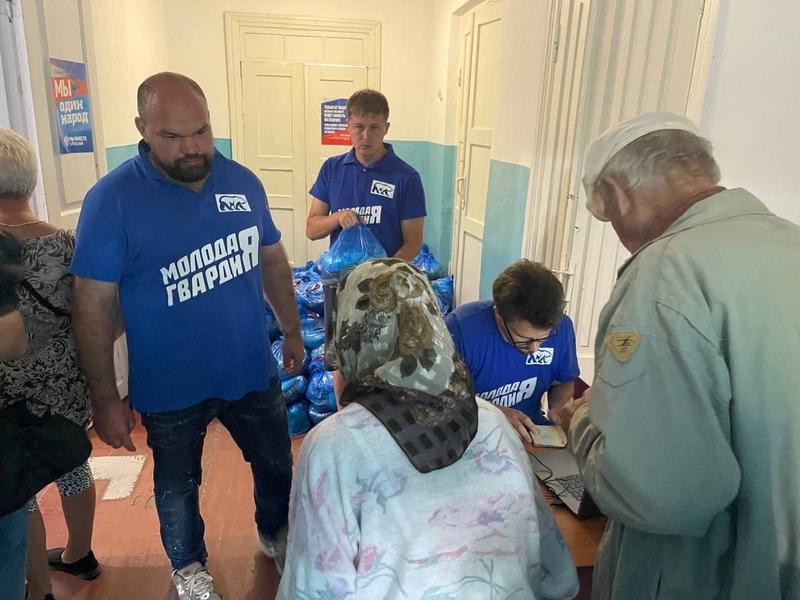 Руководитель «Молодой Гвардии» Татарстана продолжает оказывать адресную помощь в Мариуполе