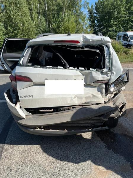 Водитель фуры на трассе Чистополь - Нижнекамск устроил массовую аварию