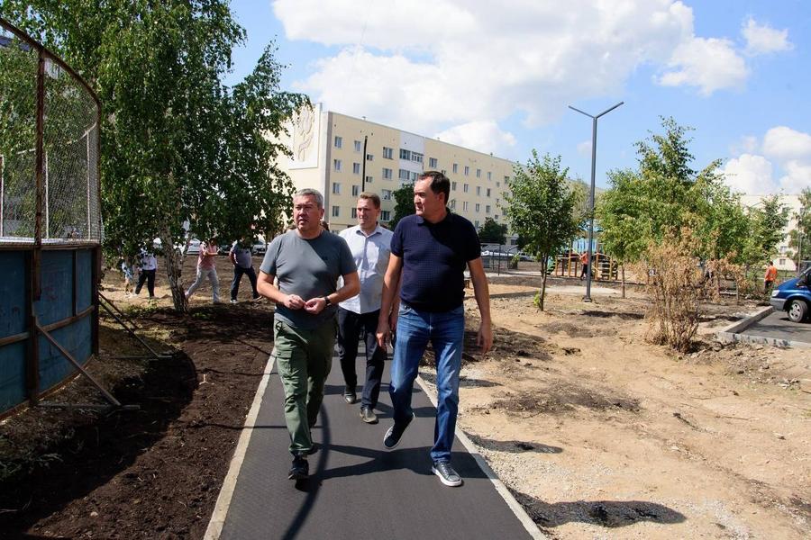 Программу по благоустройству дворов Бугульме выполнили на 75 процентов Программу по благоустройству дворов Бугульме выполнили на 75 процентов