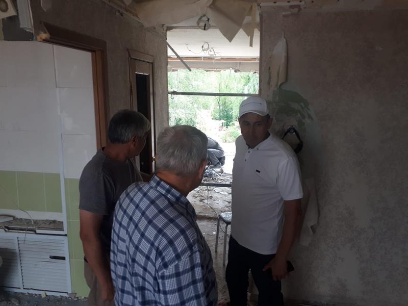 В Нижнекамске завершают усиление конструкции пострадавшего от взрыва бытового газа дома