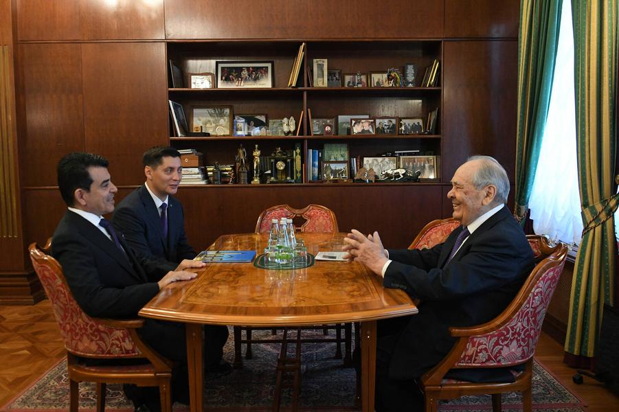 Шаймиев встретился с гендиректором ICESCO Салим бин Мохаммедом АльМаликом