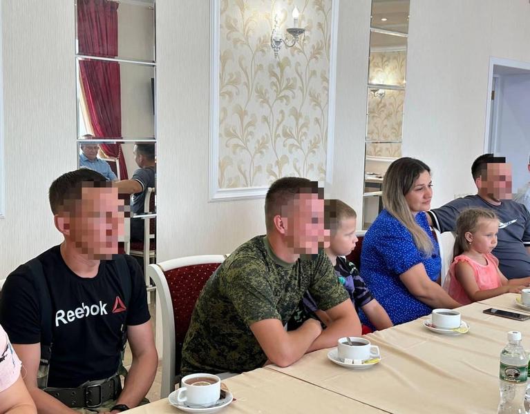 В Менделеевском районе прошла встреча мобилизованных с их семьями