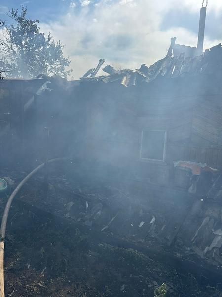 В Альметьевском районе огонь уничтожил баню В Альметьевском районе огонь уничтожил баню