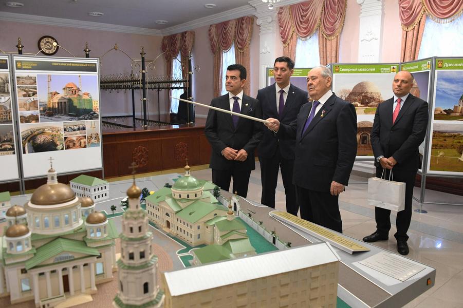 Шаймиев встретился с гендиректором ICESCO Салим бин Мохаммедом АльМаликом