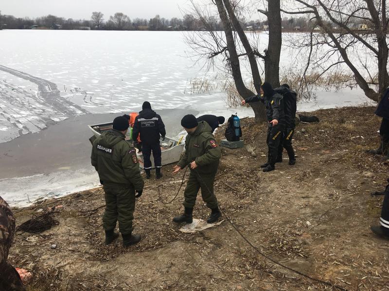 ​В Казани утонул провалившийся под лед рыбак