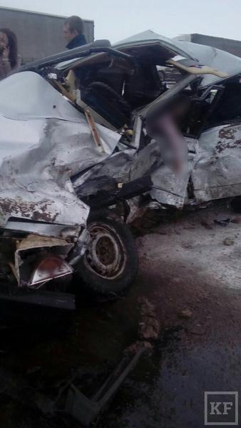 В Татарстане на трассе произошло смертельное ДТП