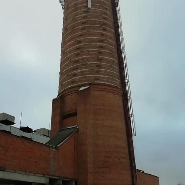 В Казани сделали гигантский термометр высотой 100 метров