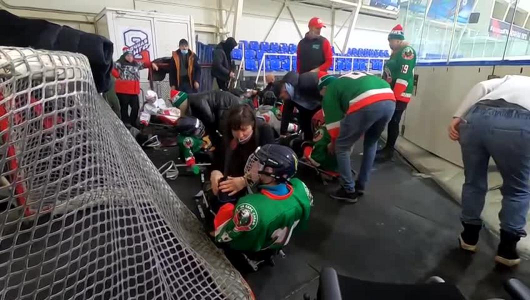 Рустам Минниханов исполнил новогоднее желание юного хоккеиста