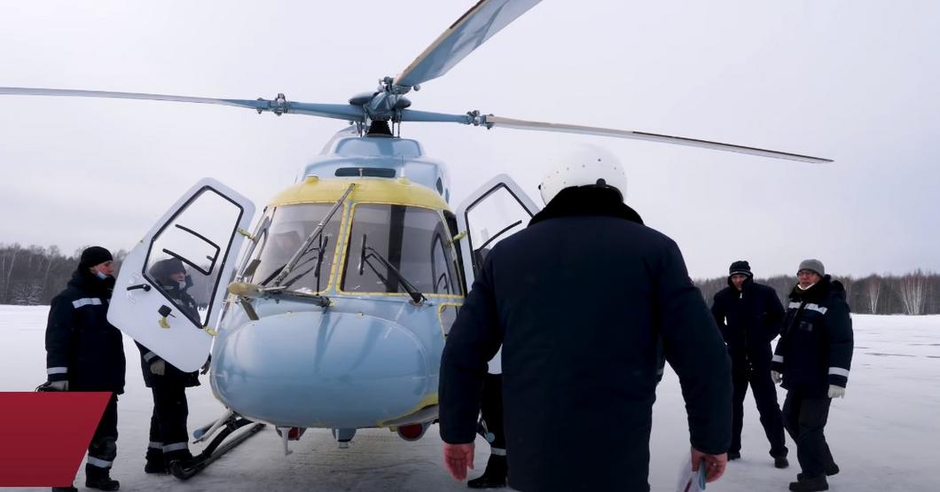 В Казани испытали модернизированный вертолет «Ансат»