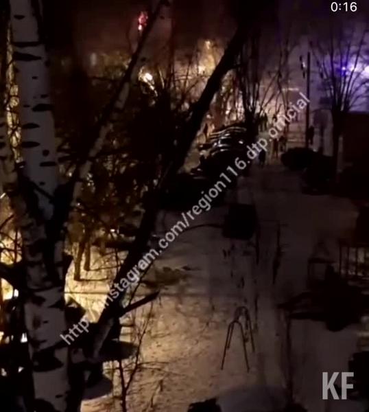 На пожаре в квартире на Белинского в Казани спасли 11 человек