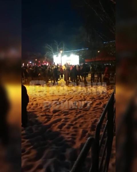 Житель Казани возмутился столпотворением на новогодних гуляниях в Дербышках