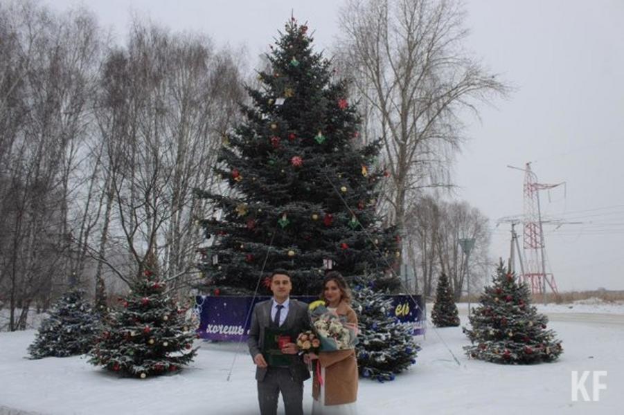 В Татарстане появилась многодетная елка